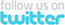 Follow us on Twitter